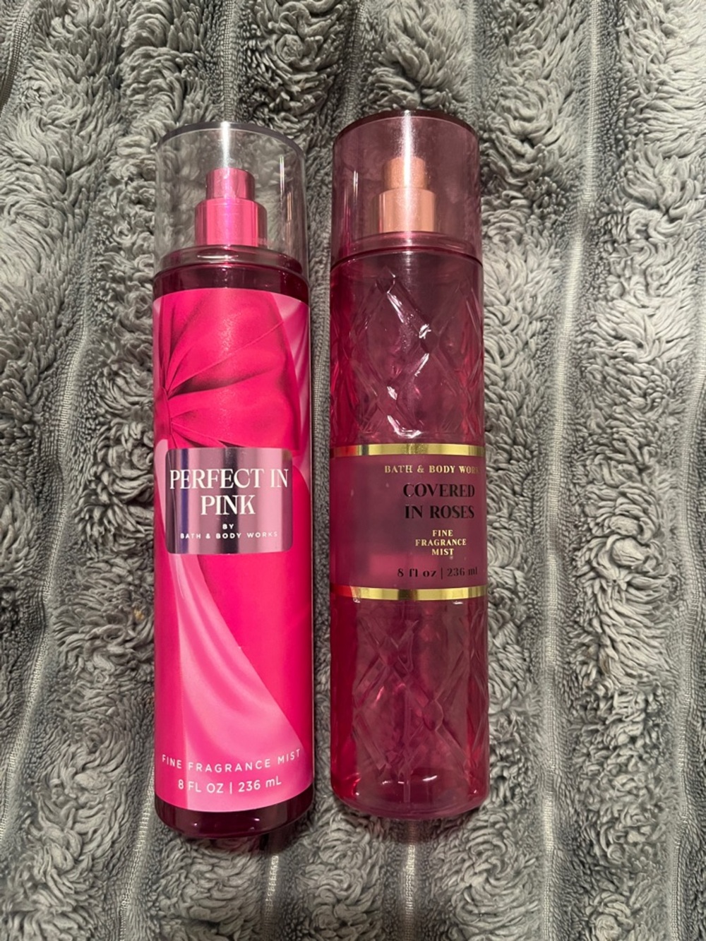 Bath & Body Works Pink Fragrance Mist Set - Bright Pink & Deep Rose